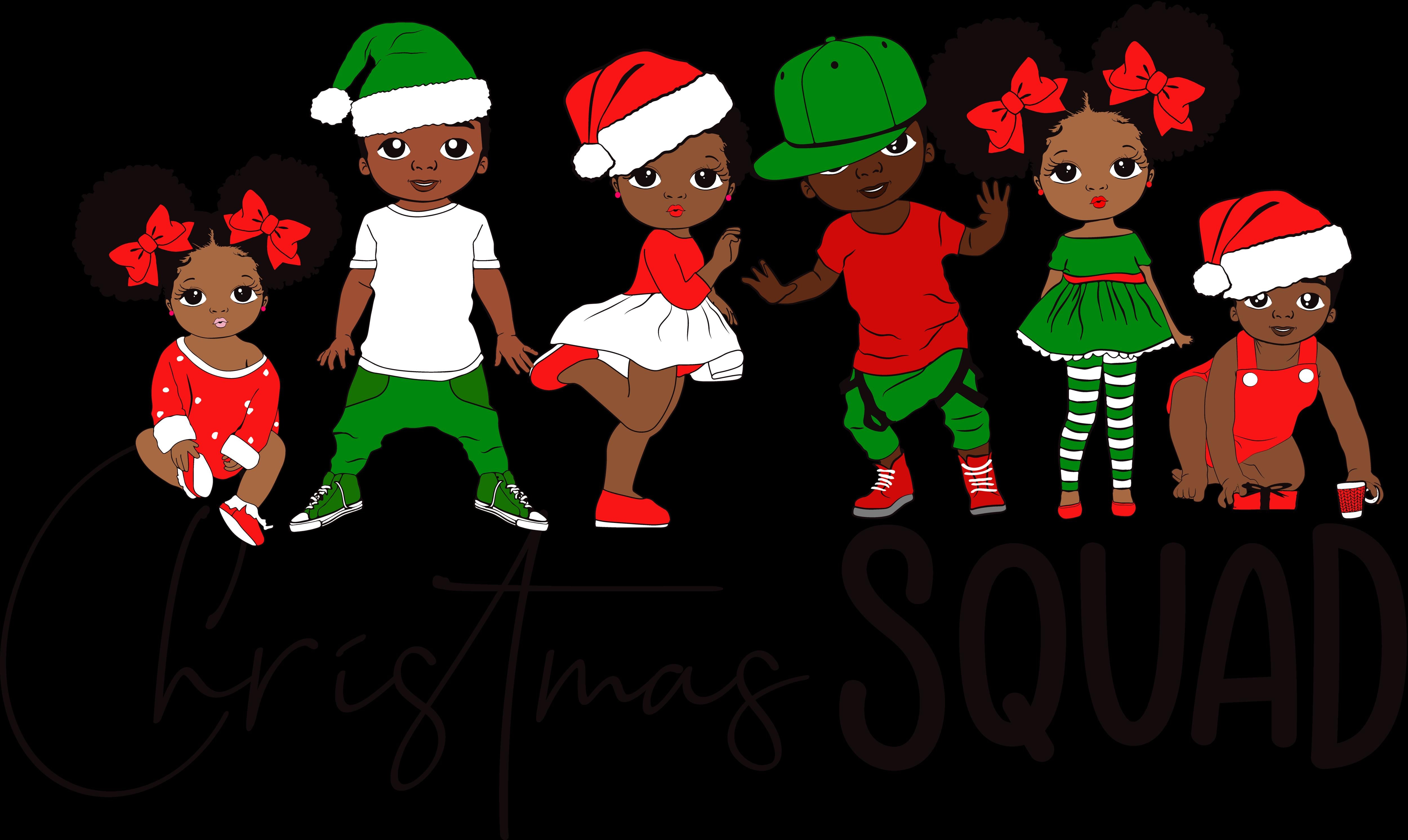 Eco Solvent Transfer - Kids Christmas Squad