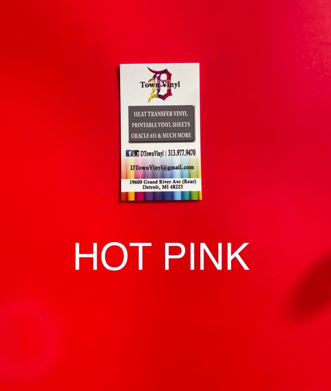 3D Puff 20" Hot Pink