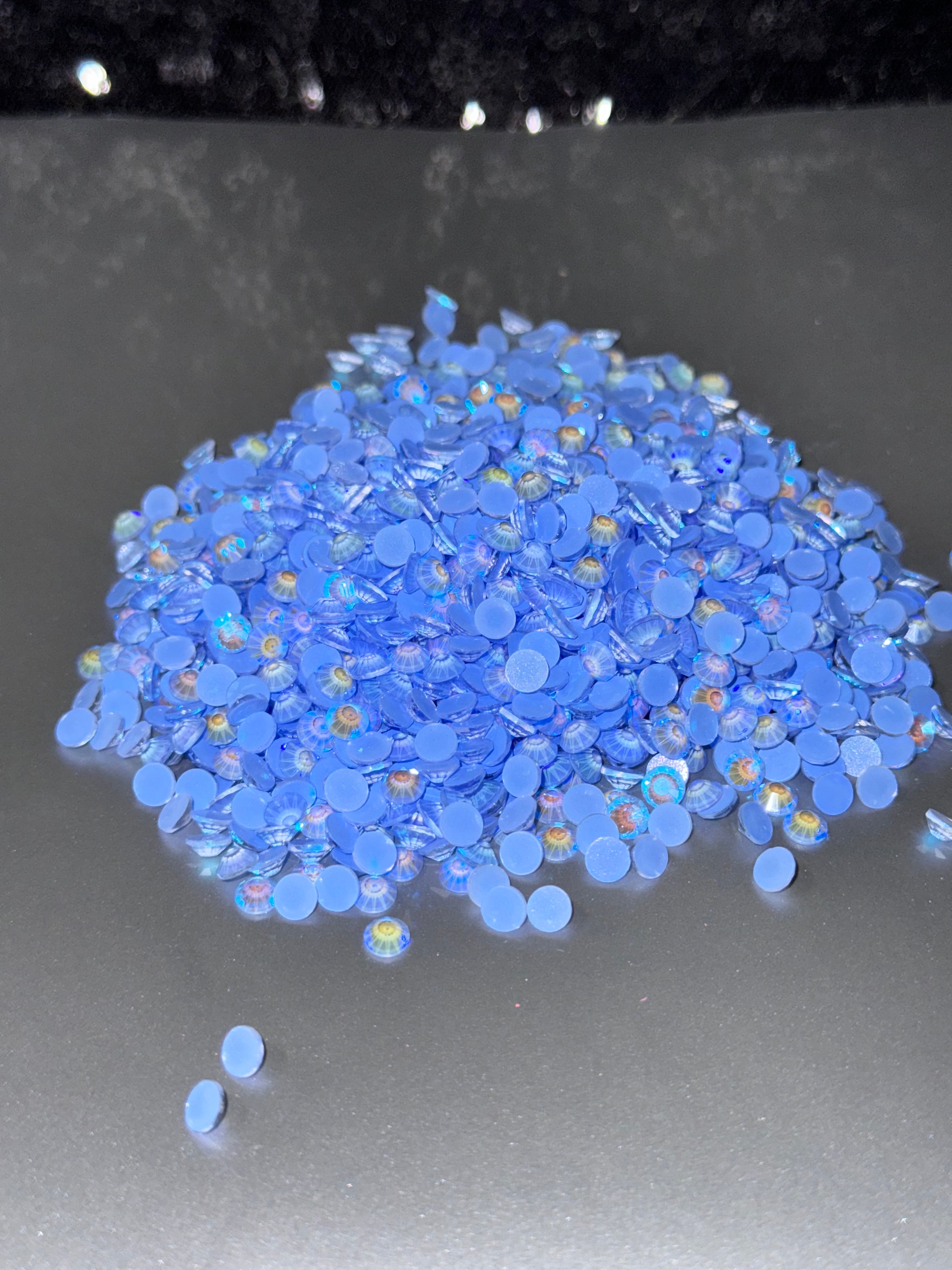 Neon Glass Rhinestones (Non Hotfix Flatbacks)