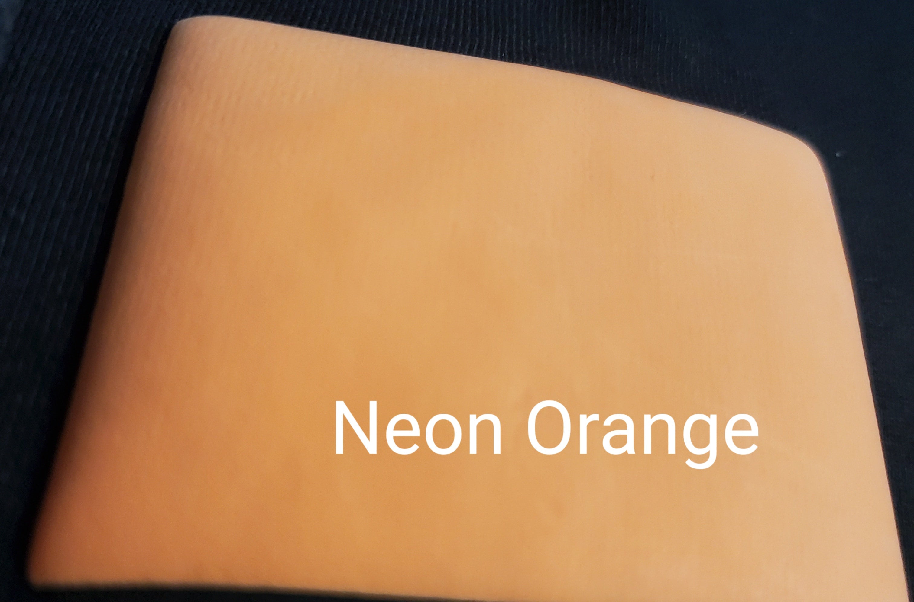 3D Puff 20" Neon Orange