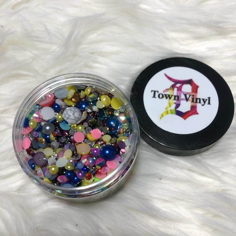 Bling Jars - Stones & Pearls Mixes