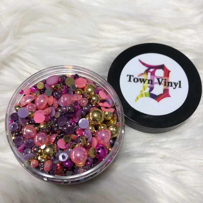 Bling Jars - Stones & Pearls Mixes