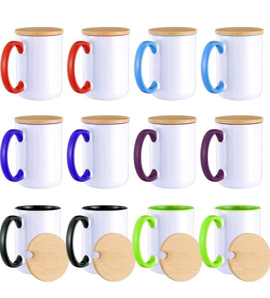 15oz Colored Mugs