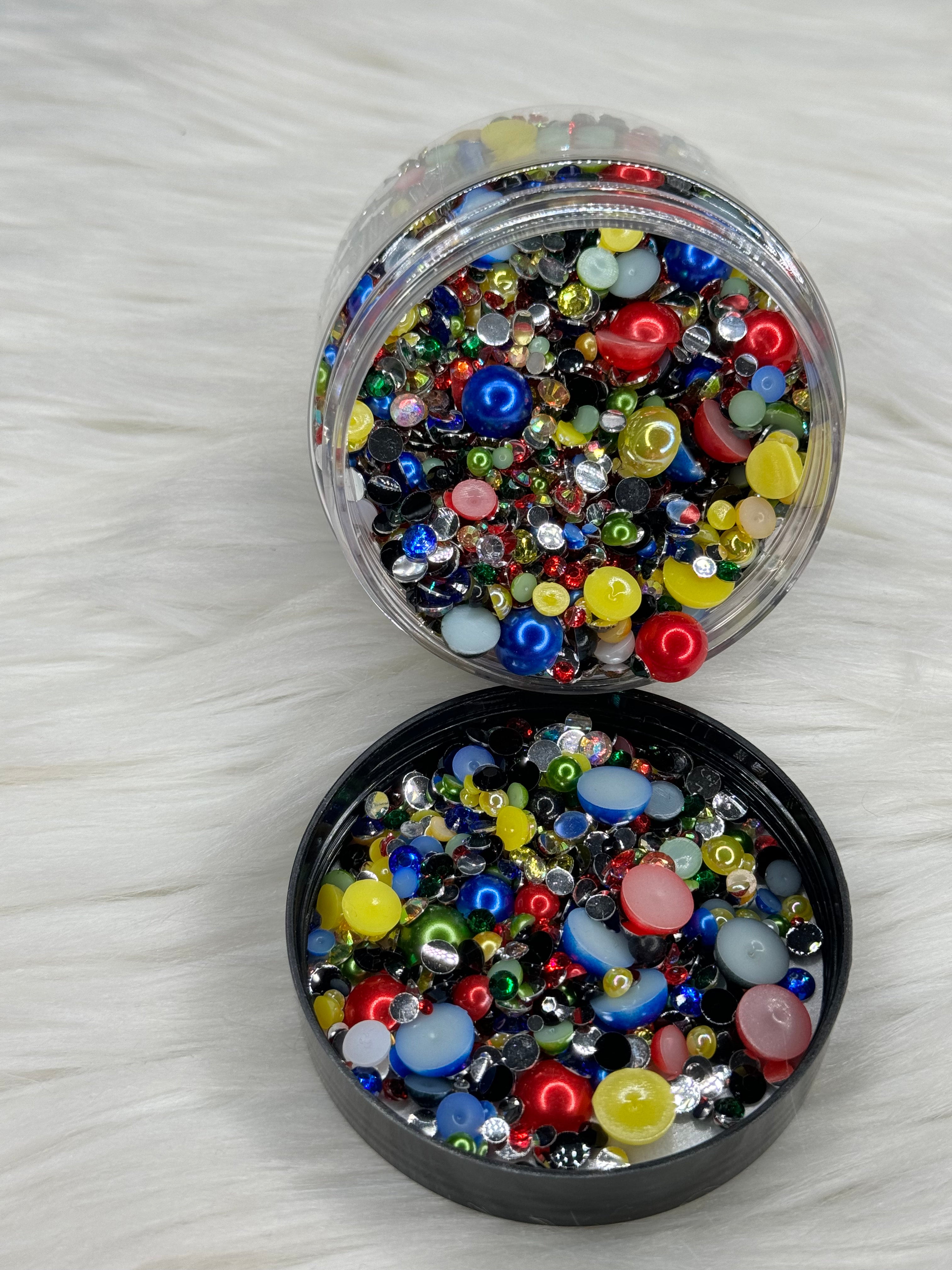 Bling Jars - Stones & Pearls Mixes