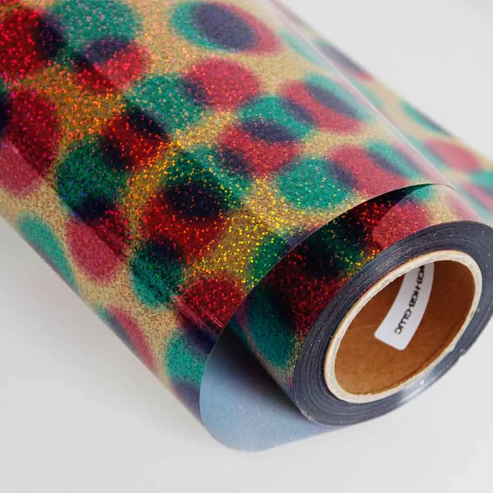 Gold Holographic Dots