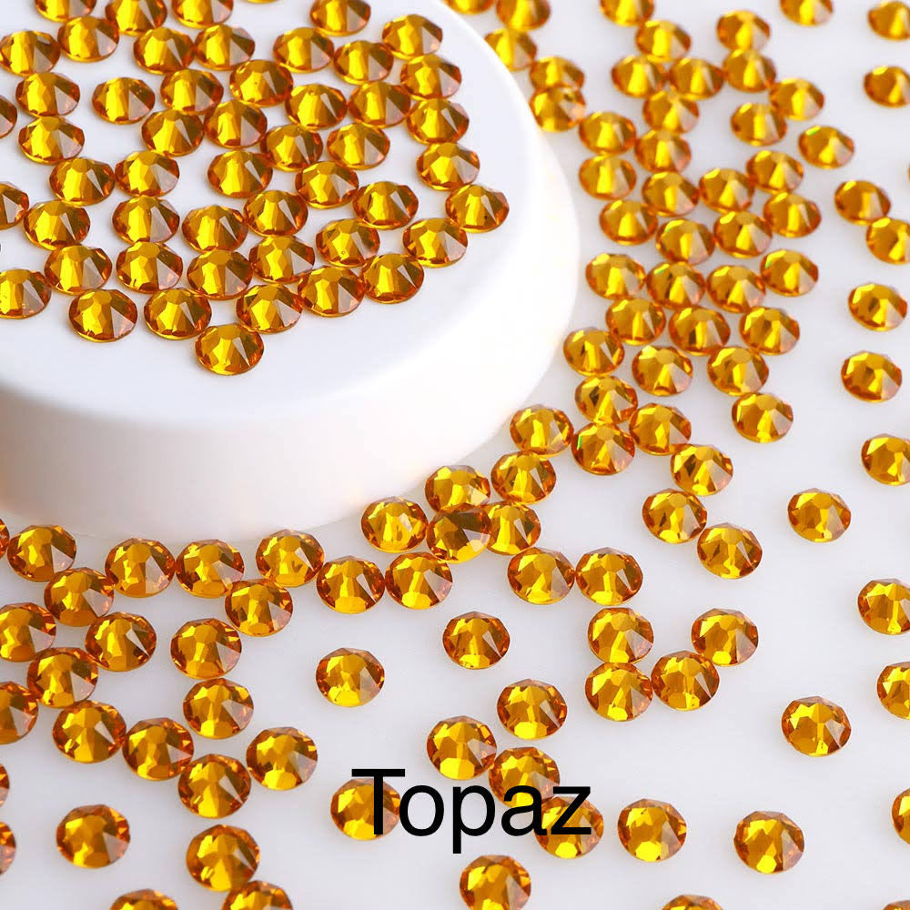 Glass Rhinestones (Non Hotfix Flatbacks)