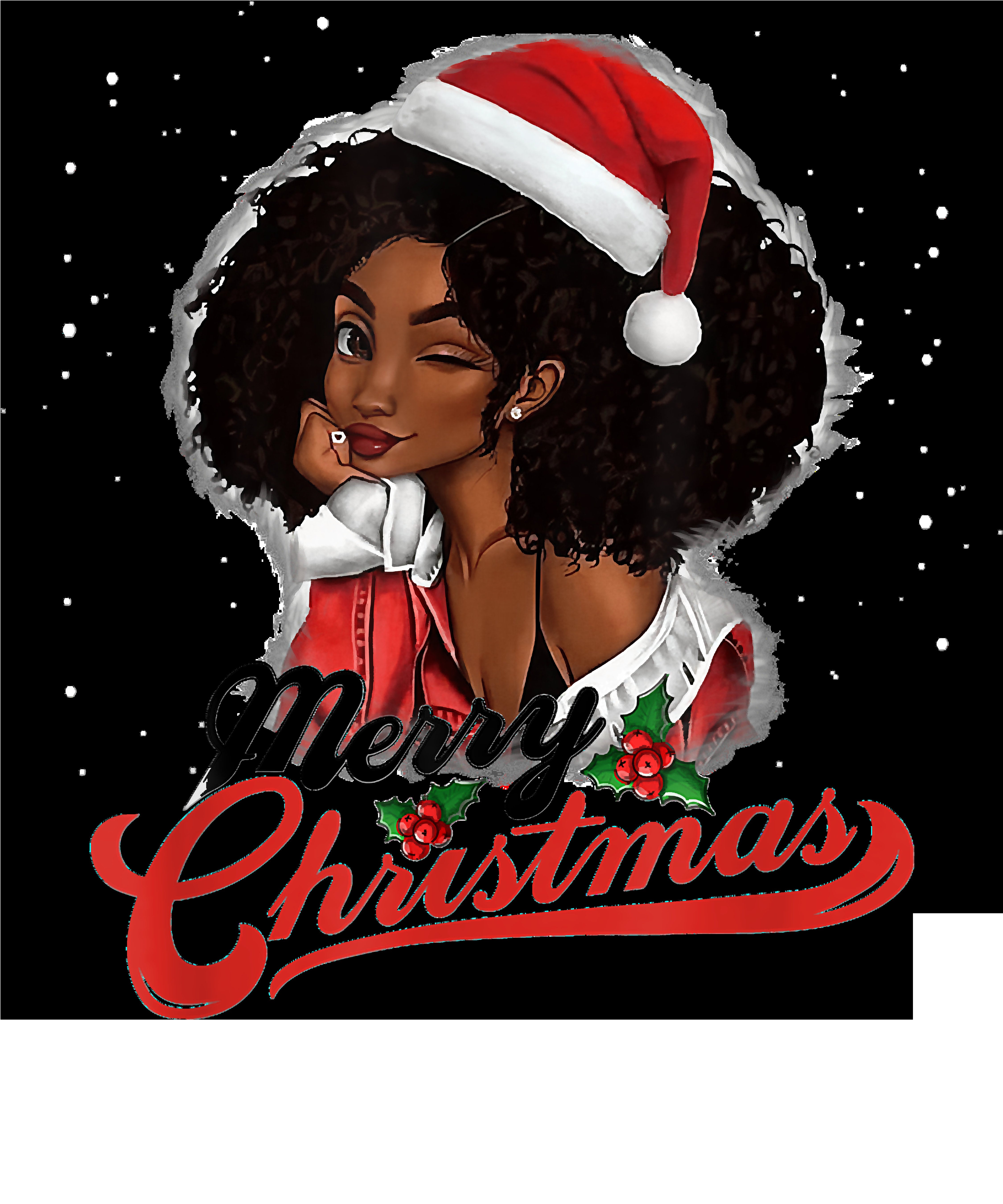 Eco Solvent Transfer - Christmas Girl