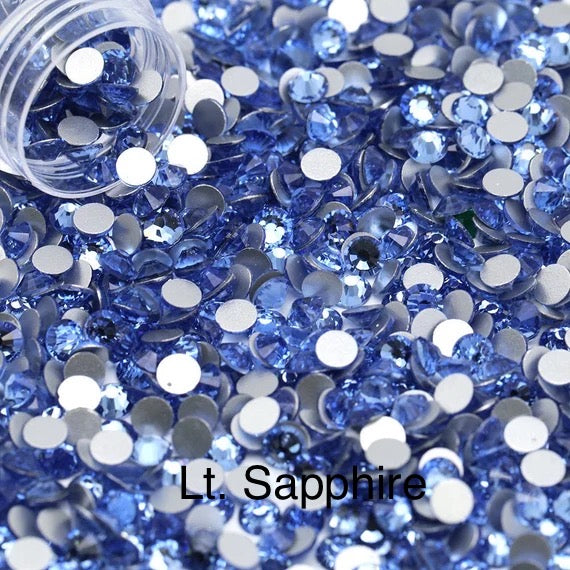Glass Rhinestones (Non Hotfix Flatbacks)
