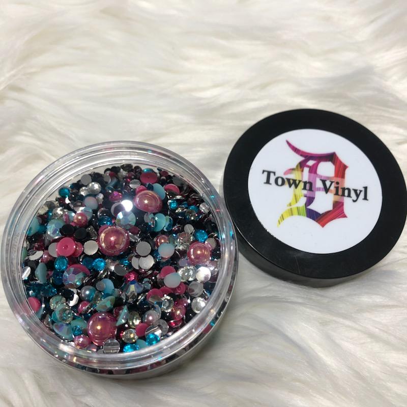 Bling Jars - Stones & Pearls Mixes