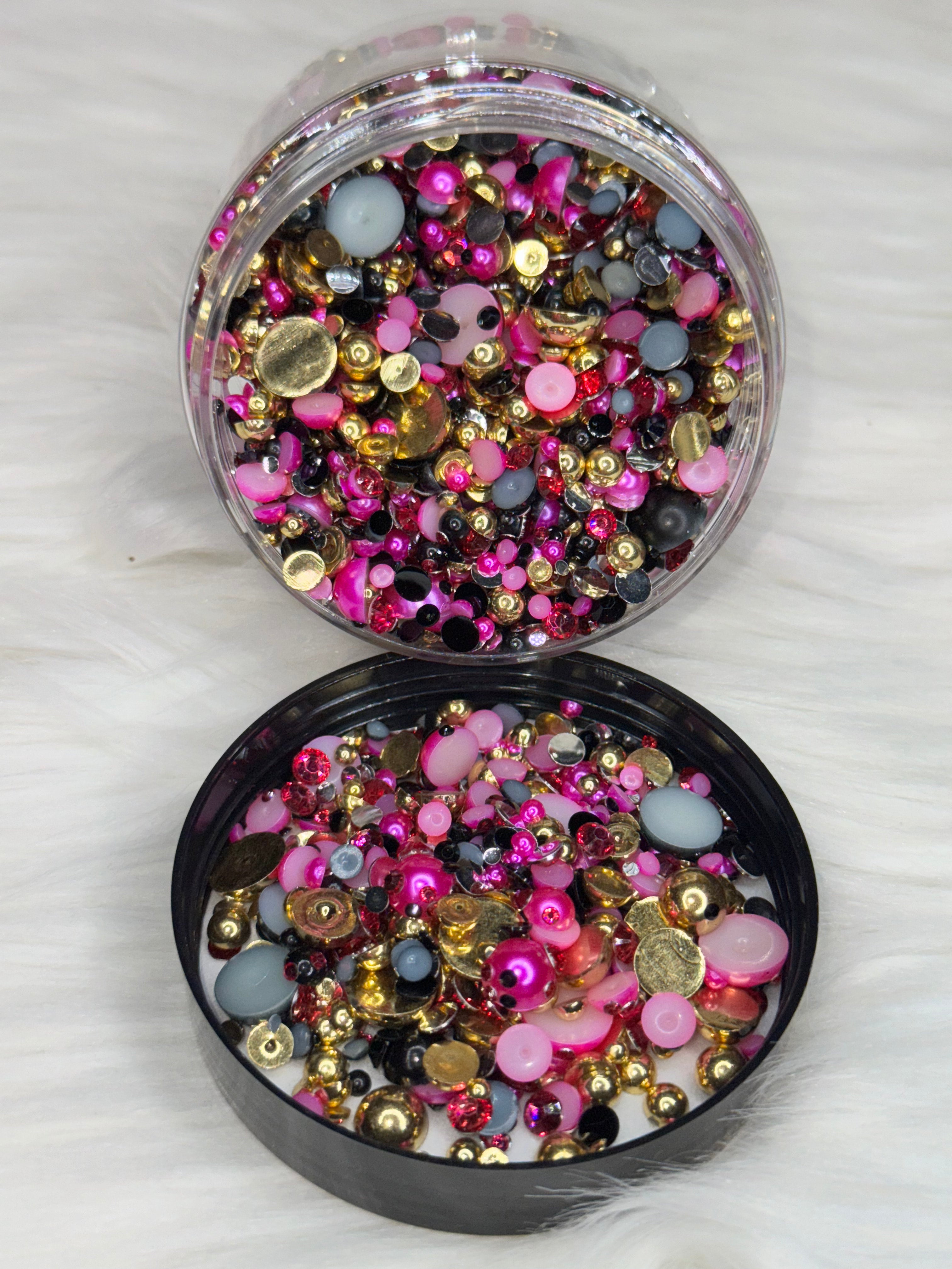 Bling Jars - Stones & Pearls Mixes