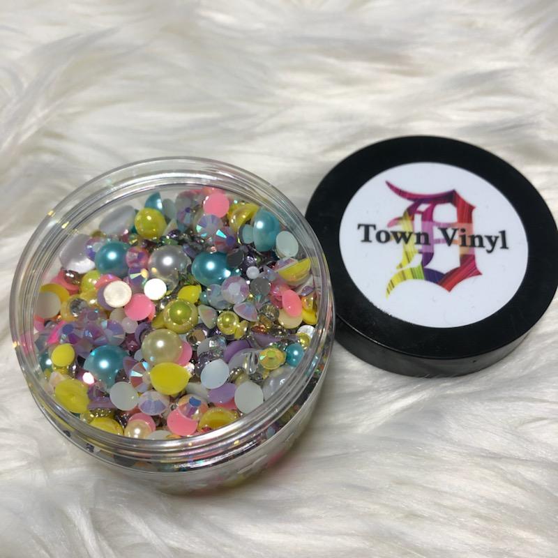 Bling Jars - Stones & Pearls Mixes